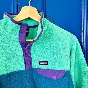 Patagonia youth synchilla snap up fleece